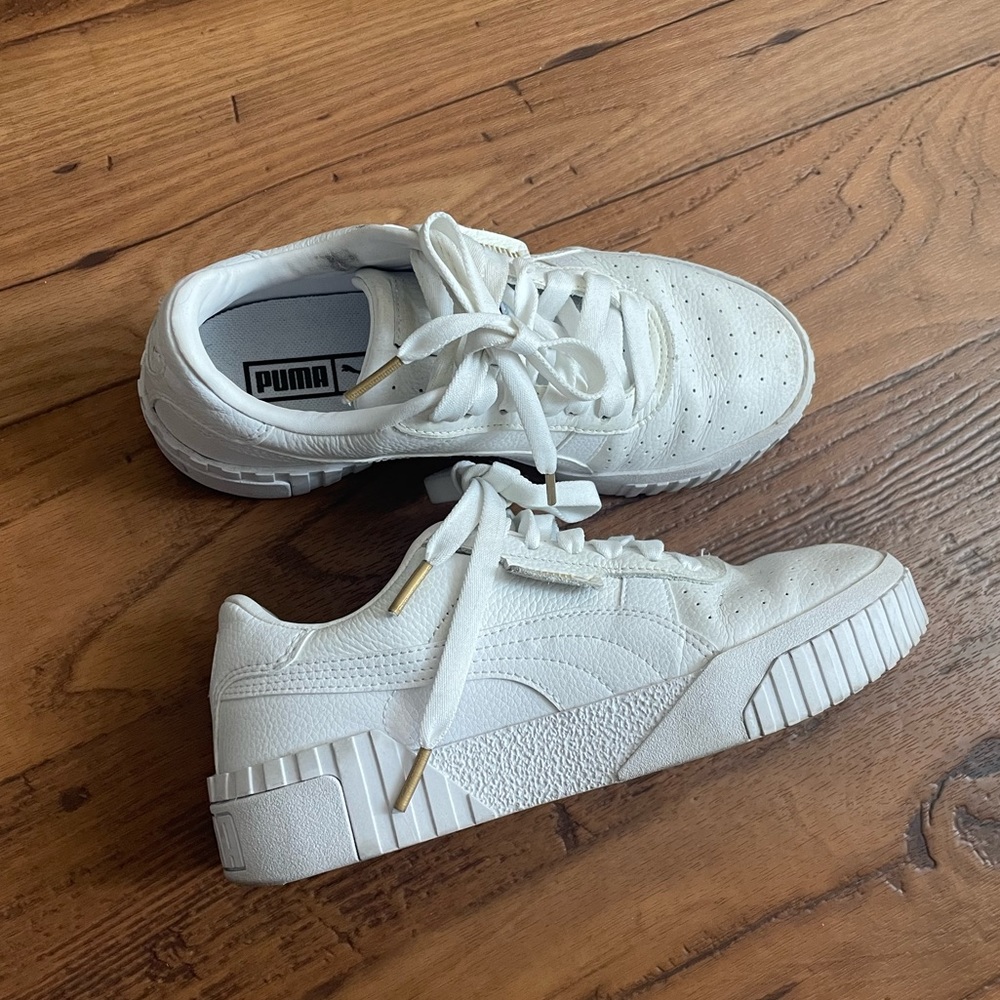 White Puma Sneakers